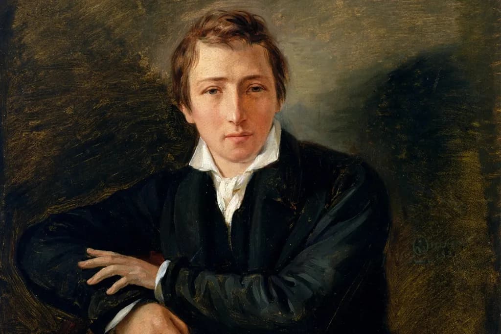 Heinrich Heine (Gemälde von Moritz Daniel Oppenheim, 1831)