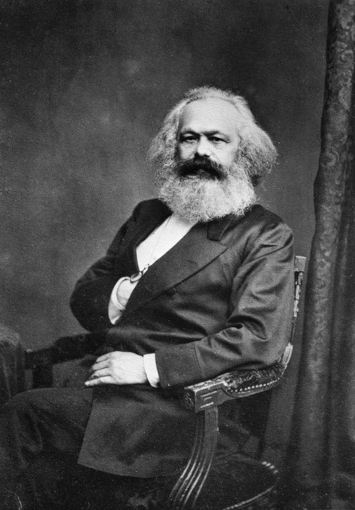 Porträt des Karl Marx (1818–1883)