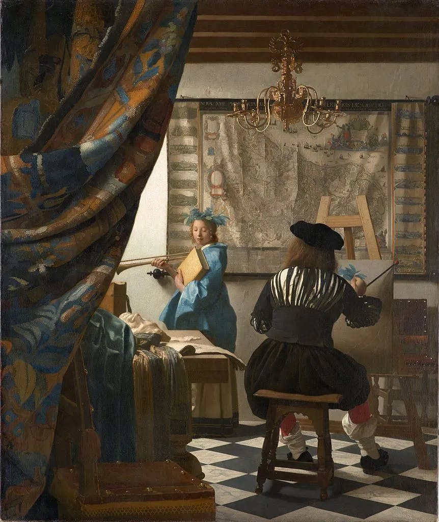 Die Malkunst (Jan Vermeer)