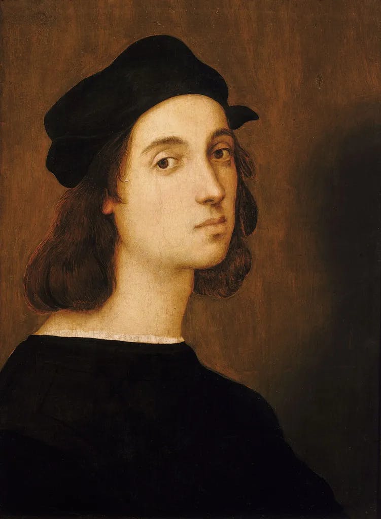 Selbstporträt Raffaels, 1506, Palazzo Pitti