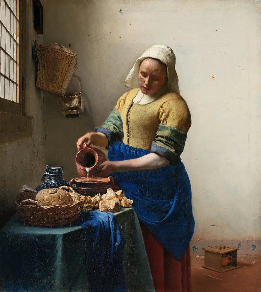 Dienstmagd mit Milchkrug (Jan Vermeer)