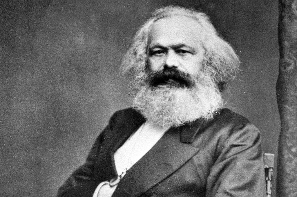 Karl Marx (1875), Fotografie von John Mayall jun.[