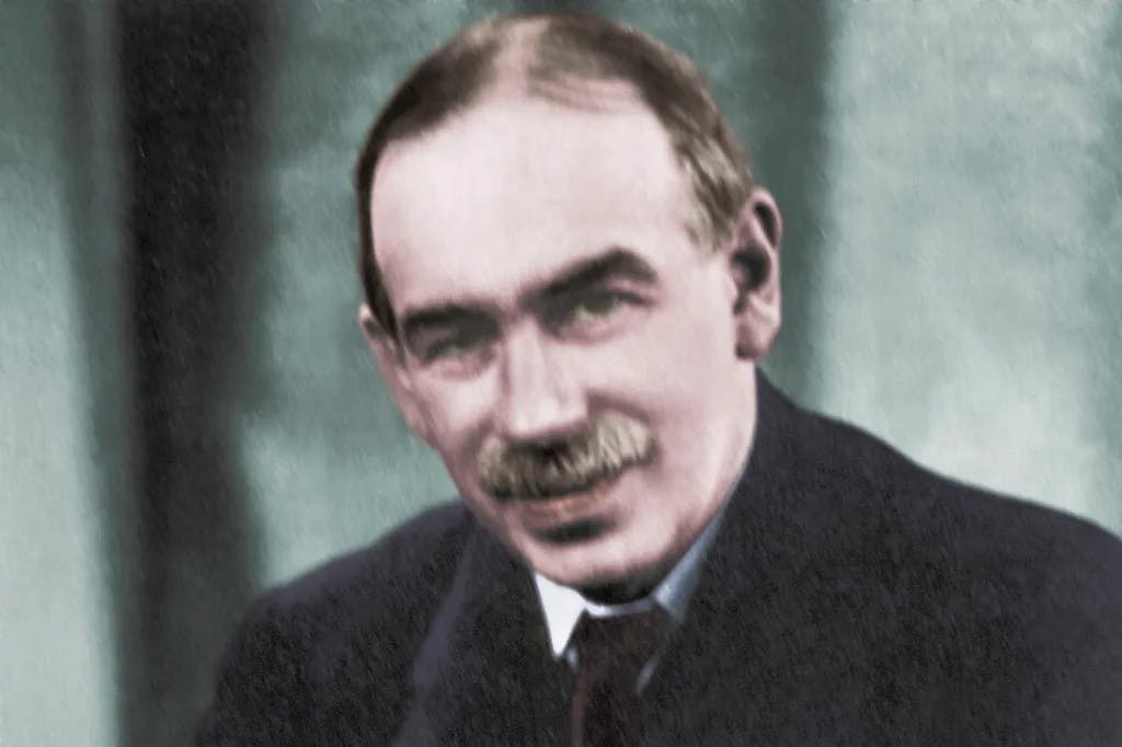 J.M. Keynes / Portrait Photo c. 1940